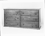 Double Counter, United Society of Believers in Christ’s Second Appearing (“Shakers”) (American, active ca. 1750–present), Pine, applewood, pearwood, American, Shaker
