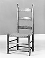 Side Chair, United Society of Believers in Christ’s Second Appearing (“Shakers”)  American, Maple, beech, American, Shaker
