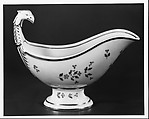 Sauceboat, Porcelain, French