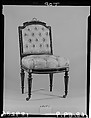 Side Chair, Léon Marcotte  French, Maple, pine, American