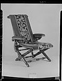 Reclining Armchair, George Jakob Hunzinger (1835–1898), Cherry, American