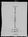 Candlestick, Matthew Boulton  British, Sheffield silver plate