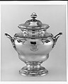 Sugar Bowl, Harvey Lewis  American, Silver, American