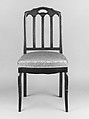 Side Chair, Oak, American