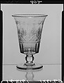 Celery Vase, Bakewell, Page & Bakewell  American, Blown lead glass, American