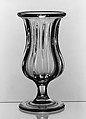 Celery Vase, Blown pattern-molded lead glass, American