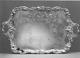 Tray, James Dixon &amp; Sons (British, founded Sheffield, 1806), Fused silver plate, American