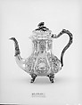 Teapot, William F. Ladd  American, Silver, American