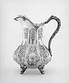 Water Pitcher, William F. Ladd  American, Silver, American