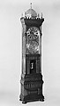 Tall Clock, Tiffany &amp; Co. (1837–present), Mahogany, brass, metal, American