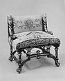 Side Chair, Possibly Pottier and Stymus Manufacturing Company (active ca. 1858–1918/19), Rosewood, ash, prickly juniper veneer, American