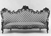 Sofa, Attributed to John Henry Belter (American, born Germany 1804-1863 New York), Rosewood, ash, pine, American