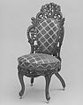 Side Chair, John Henry Belter  American, Rosewood, American