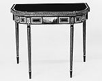 Card Table, Attributed to John Finlay (active ca. 1799–1833), Maple, oak, tulip, American