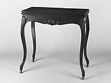 Card Table, E. W. Hutchings American, Rosewood, maple, American
