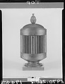 Knife Urn, Mahogany, mahogany veneer, white pine, tulip poplar, American