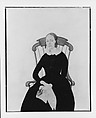 Lady Seated in a Boston Rocker, Jane Anthony Davis (1821–1855), Watercolor and graphite on smooth-surfaced tan wove paper, American