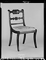 Side Chair, Mahogany, maple, tulip poplar, American