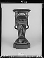 Pedestal, Ebonized rosewood, American