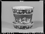 Cachepot, Earthenware, British (American market)