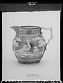Jug, Earthenware, lusterware, British