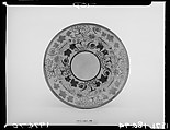 Plate, Earthenware, lusterware, British