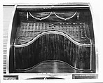 Sideboard, Mahogany, satinwood, silver, copper, verre églomisé with yellow poplar, white pine, mahogany, American