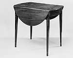 Drop-leaf Pembroke Table, Mahogany, pine, oak, American