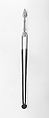Fire Tongs, Brass, iron, American