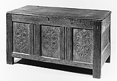 Chest, Oak, tulip poplar, pine, American