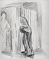 Picture Racks At The Macbeth Gallery, John Sloan American, Graphite on paper, American