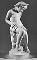 Mercury and Turtle, Albert E. Harnisch  American, Marble, American