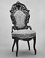 Side Chair, Joseph Meeks & Sons  American, Rosewood, American