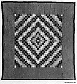 Quilt, Sunshine and Shadow pattern, Amish maker, Wool and cotton, American