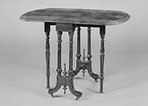 Drop-leaf Table, Herter Brothers American, Wood, American