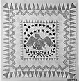 Quilt, Eagle pattern, Cotton, American