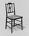 Side Chair, Maple, ash, tulip poplar, American