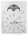 Tall Clock, Joakim Hill (1783–1869), Mahogany, maple, cherry, tulip poplar, white pine, American