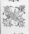 Quilt, Presentation pattern, Designs attributed to Mary Hergenroder Simon (1808–1877), Cotton and silk velvet, American