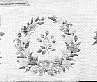 Quilt, Presentation pattern, Designs attributed to Mary Hergenroder Simon (1808–1877), Cotton and silk velvet, American