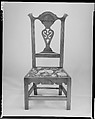 Side Chair, Attributed to Samuel Dunlap (active ca. 1789–1815), Cherry, American