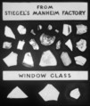 Glass Panel, Stiegel's Manheim Factory (1763–1774), Free-blown glass, American