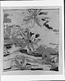 Clematis textile, Associated Artists (1883–1907), Silk, printed, American