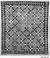 Nine Patch Quilt, Anna Susan Ruddick Trowbridge (1869–1949), Cotton, American