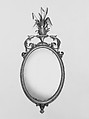 Looking Glass, Gilt gesso, wood, wire, American