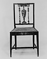 Side Chair, John Seymour  American, Mahogany, tulip poplar, American