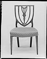 Side Chair, Mahogany, maple, American