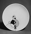 Salad Plate, Designed by Frank Lloyd Wright (American, Richland Center, Wisconsin 1867–1959 Phoenix, Arizona), Porcelain, American, Japanese