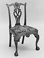 Side Chair, Maple, Atlantic white cedar; upholstery (modern), American