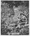 Tapestry, Designed by Albert Herter (American, New York 1871–1950 Santa Barbara, California), Wool, natural and mercerized cotton, 
